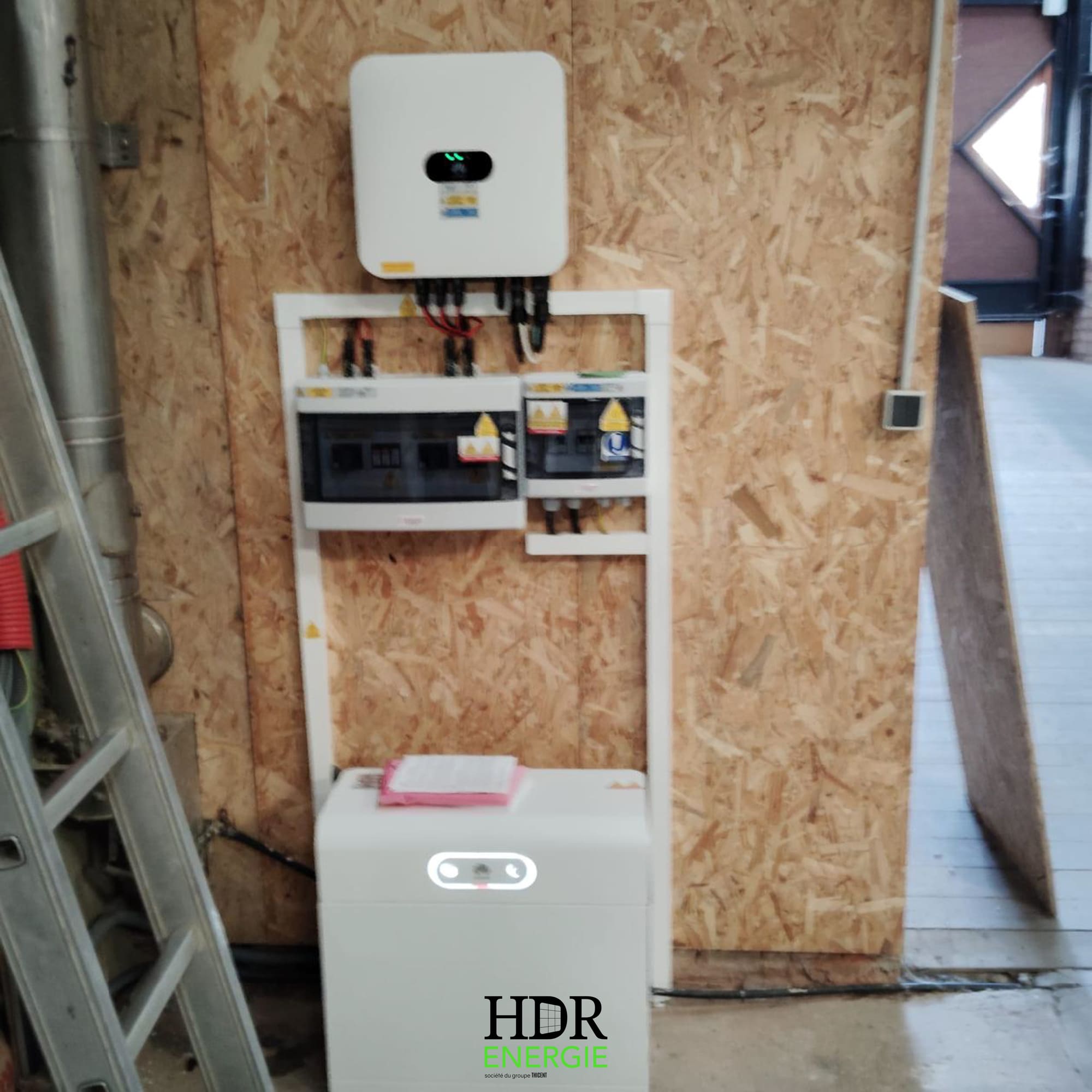 HDR Energie - Installation photovoltaïque sur toiture – 6 kWc + batterie de stockage Huawei Luna2000-7-S1 7 Kwh