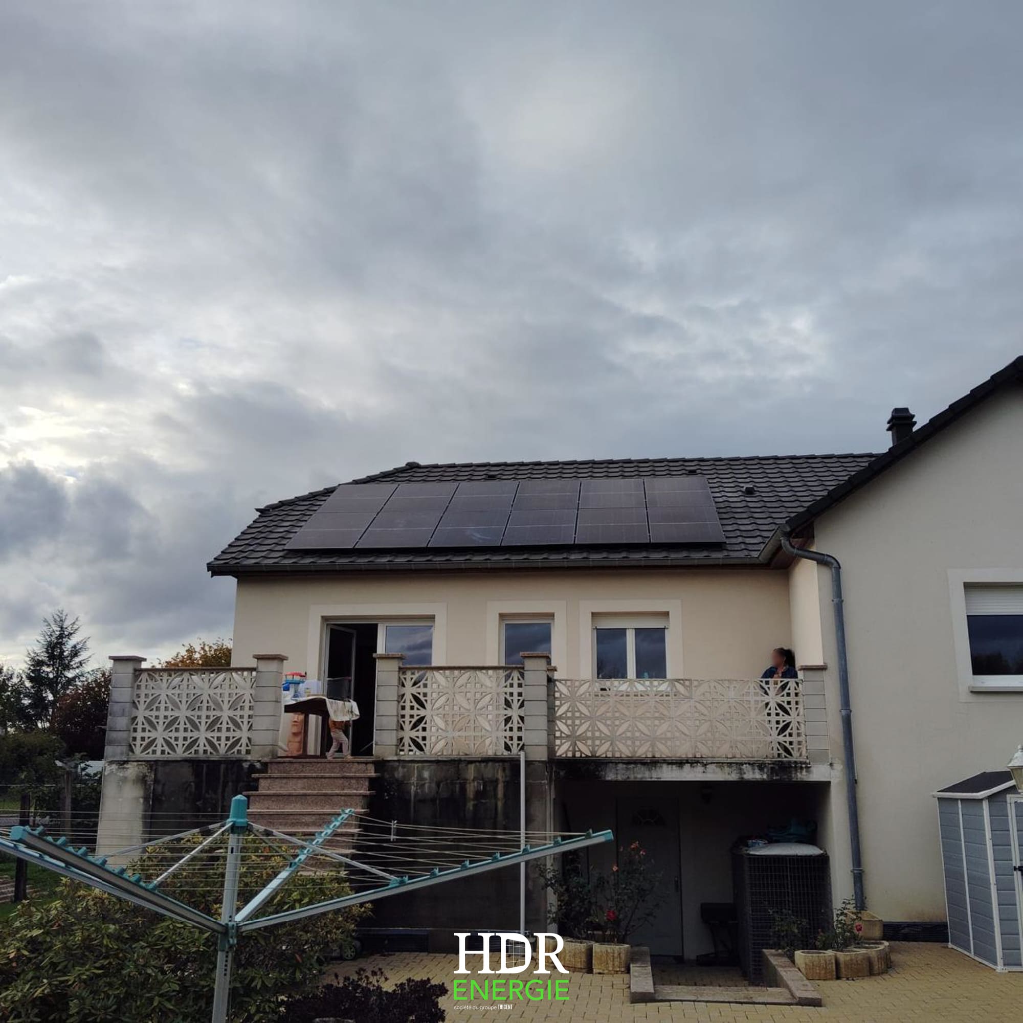 HDR ENERGIE-Nos réalisations - Installation photovoltaïque – sur toiture – 6 kWc + batterie de stockage Huawei – LUNA2000-7-S1