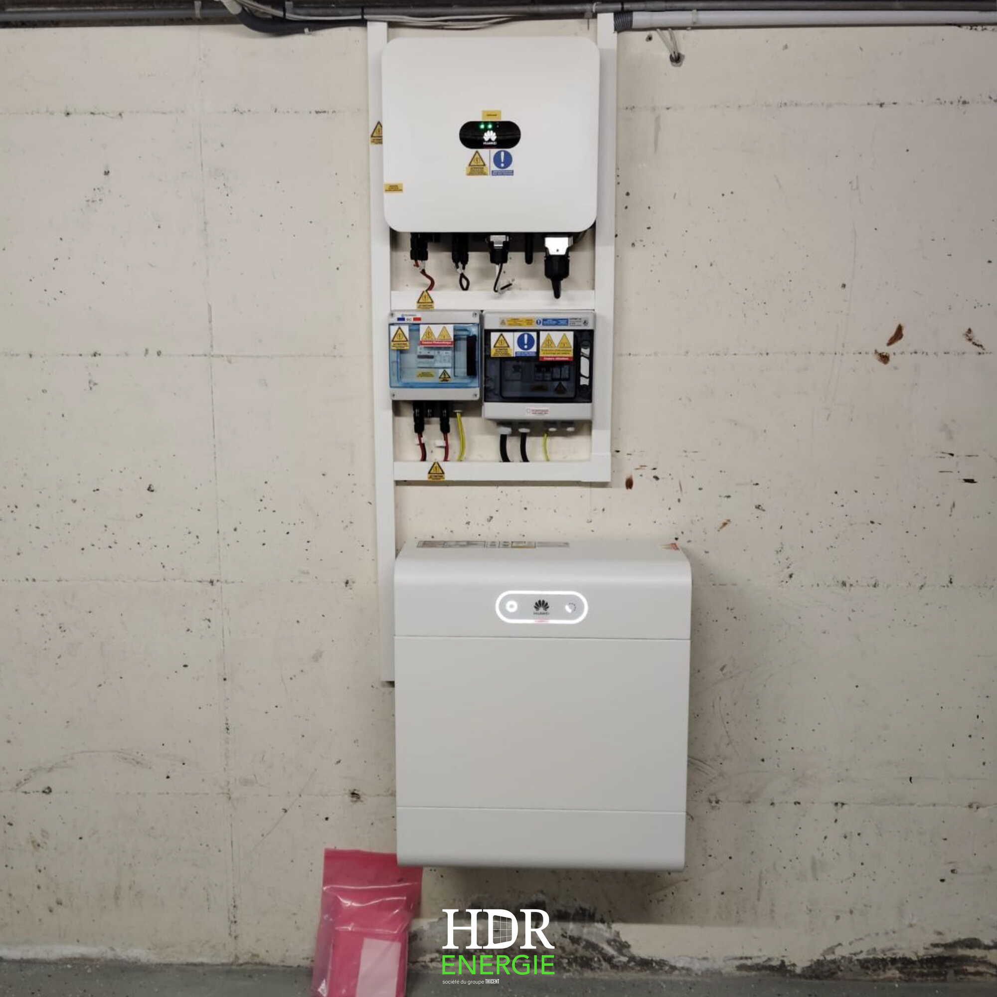 HDR Energie - Installation photovoltaïque - sur toiture de maison – 7 kWc + batterie de stockage Huawei - LUNA2000-7-S1