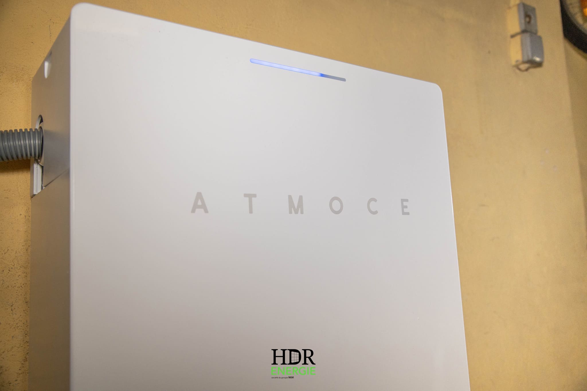 Installation photovoltaïque – sur toiture de maison – 7 kWc + batterie de stockage ATMOCE M-ELV